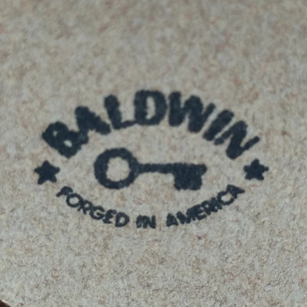 Baldwin Brass Candlesticks 4.75